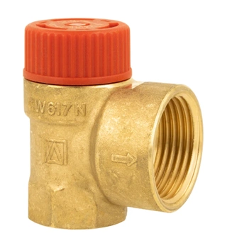 Afriso pojistný ventil pro CH MS 2,5bar Rp3/4" x Rp1" 42386