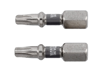 Bity Yato 1/4 "x25mm T20 Ni 2 kusy YT-78013