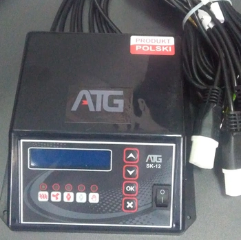 Regulátor kotle ÚT ATG se šnekovým podavačem SK-12