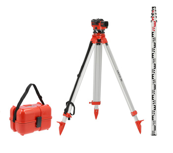 Nivelační sada Yato 32x hůl a stativ YT-30553