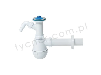 Ani-Plast dřezový sifon, láhev, kovové sítko + přípojka na pračku 1231