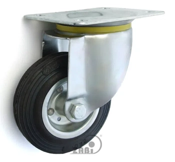 Zabi kovovo-pryžové kolo 125 v otočném pouzdře, symbol 22