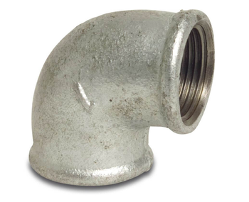 Profec koleno 90 stupňů GW 1 1/4" pozinkovaná litina 1009007