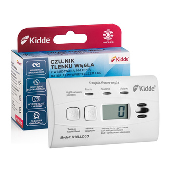 Detektor oxidu uhelnatého Kidde s displejem K10LLDCO