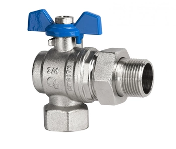 Diamantový kulový kohout 3/4" CO s úhlovou spojkou ART.3232-20