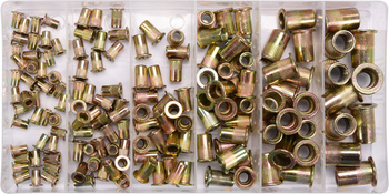 Yato sada ocelových nýtovacích matic M3-M10 150ks YT-36481