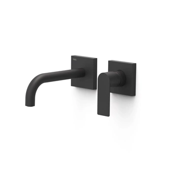 Tres Loft podomítková umyvadlová baterie černá 20030001NM