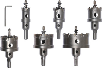 Yato 6dílná sada pil na kov TCT YT-44077