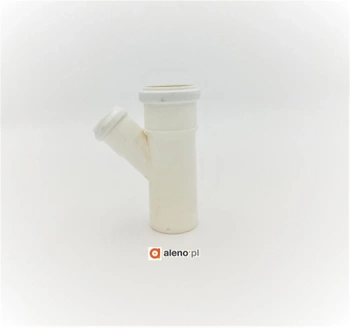 Bílé redukční triko na odpadní vodu 50x32x45