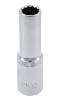Nástrčné hlavice Yato 12mm 1/2" 12-hranné CV dlouhé YT-12934