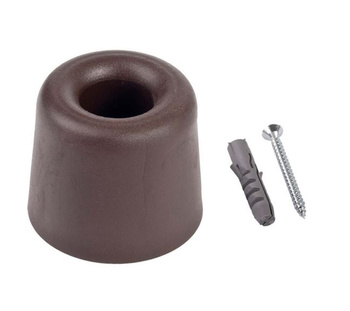 Gumová zarážka dveří, hnědá OD-WA-000, bílá OD-WA-002