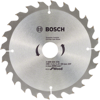 Pilový kotouč Bosch Eco na dřevo 190x30mm 2608644376