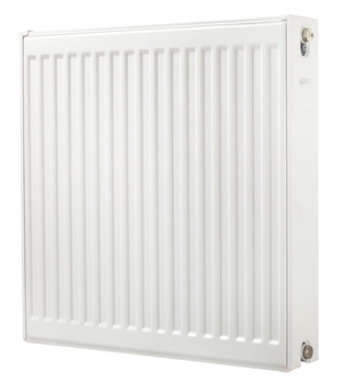 Diamantový ocelový deskový radiátor 600x1100mm s bočním napájením a závěsem 22-600x1100