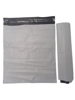 Kurýrní foliové sáčky 35x45cm bílé, 50 kusů