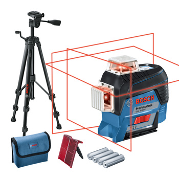 Čárový laser Bosch GLL 3-80 C se stativem 0601063R01
