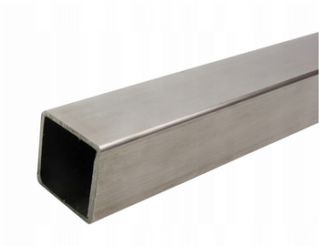 Čtvercový profil 30x30x2mm z nerezové oceli AISI 304 surový