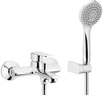 KFA Armatura nástěnná vanová baterie Agat se sprchovým setem 4424-510-00