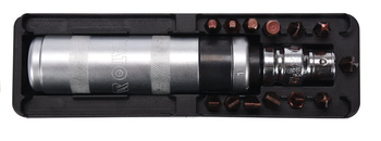 Rázový šroubovák Yato s bity 15 kusů YT-28015