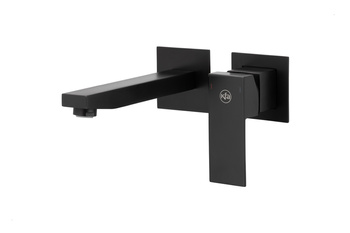 KFA Armatura Logon Černá umyvadlová baterie, podomítková 5139-810-81