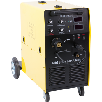 Poloautomat Magnum MIG 380 W MMA IGBT svářečka