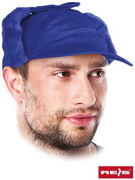 Reis zateplená čepice ushanka, modrá, velikost 59 CZO N
