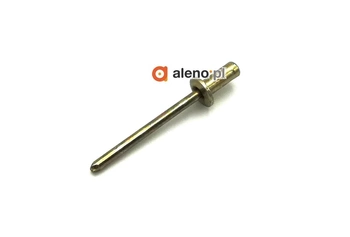 Ocelový trhací nýt s plochou hlavou BK 4x10mm