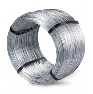 Metalurgie, pozinkovaný měkký drát, nízkouhlíková ocel, 2,5 mm, 5 kg