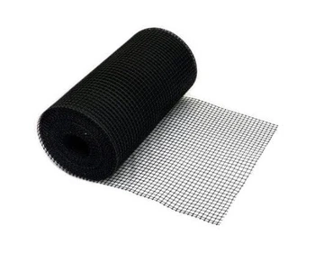 Plastová černá zahradní hraniční síť, 1,0m