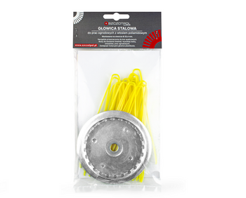 Ocelová hlava Szczotpol pro zahradní práce, sada 005-BKZI