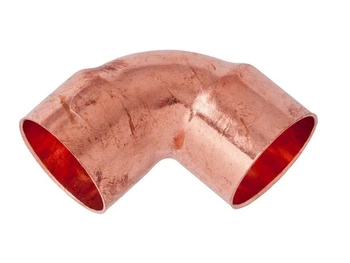 Koleno bradavky 90 stupňů. měď 2Kx15mm