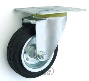 Zabi kovovo-pryžové kolo 100 v otočném pouzdře, symbol 12L