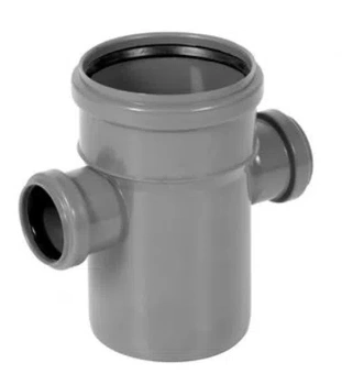 Kanalizační příčka 110/50/50mm 90 stupňů