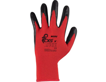 CXS Meru latexové pracovní rukavice velikost 10 CAN-3420-122-250-10