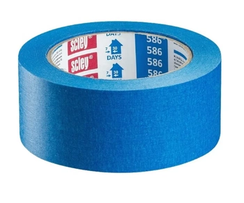 Kaem odolná Scley malířská páska 25mm x 33m maskovací 586 modrá 0300-863325
