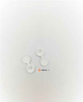 Ozdobná rozeta pro maskovací hlavy šroubů, bílá RO-BI