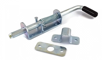 Úzká závora s pružinou, pozinkovaná, 220 mm