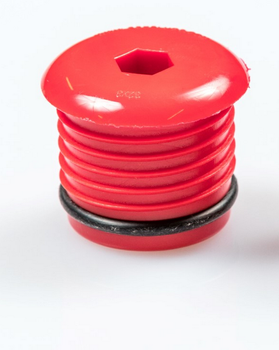 Diamantová zátka pro kontrolu těsnosti, červená PEX.CZ.20