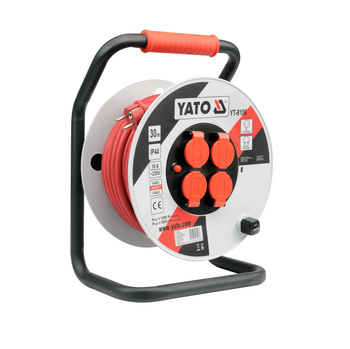 Prodlužovací kabel Yato na plastové cívce 30m 3Gx2,5 YT-8106