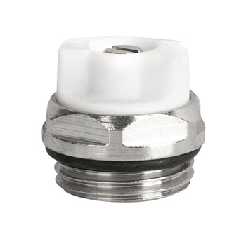 Diamantový odvzdušňovací ventil PN-M-75002-DN15 pro ocelová otopná tělesa ART.555-15.CH.