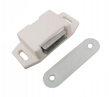 Magnetická západka na nábytek bílá 10-5086