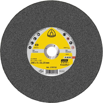 Klingspor řezný kotouč Kronenflex A 46 N Supra 230x3x22,23mm 170710 