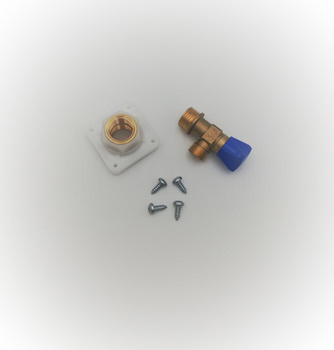 Úhlový uzavírací ventil pro podomítkové rámy K99-0096