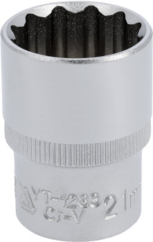 Zásuvka Yato 21mm 1/2" 12-ti bodová CV krátká YT-1283