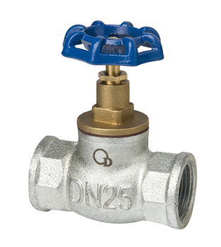 Diamantový uzavírací ventil talířový 1 1/4" PN-M-75002 litina, pozink ART.2600-32