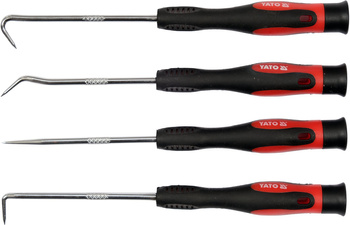 Yato 4dílná sada háčků s rukojetí YT-0843