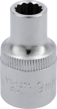 Yato 1/2" 9mm 12úhelníková CV zásuvka krátká YT-1271