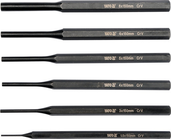 Yato sada děrovaček 6ks YT-47121