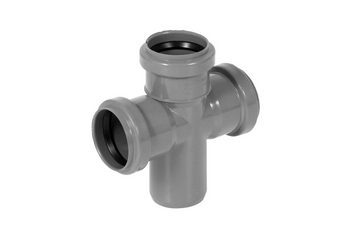 Kanalizační příčka 50/50/50mm 90 stupňů