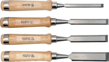 Yato sada dlát na dřevo CrV 10-16-20-25mm YT-6260