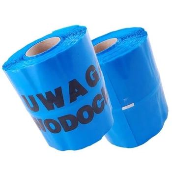 Výstražná páska s kovovou vložkou